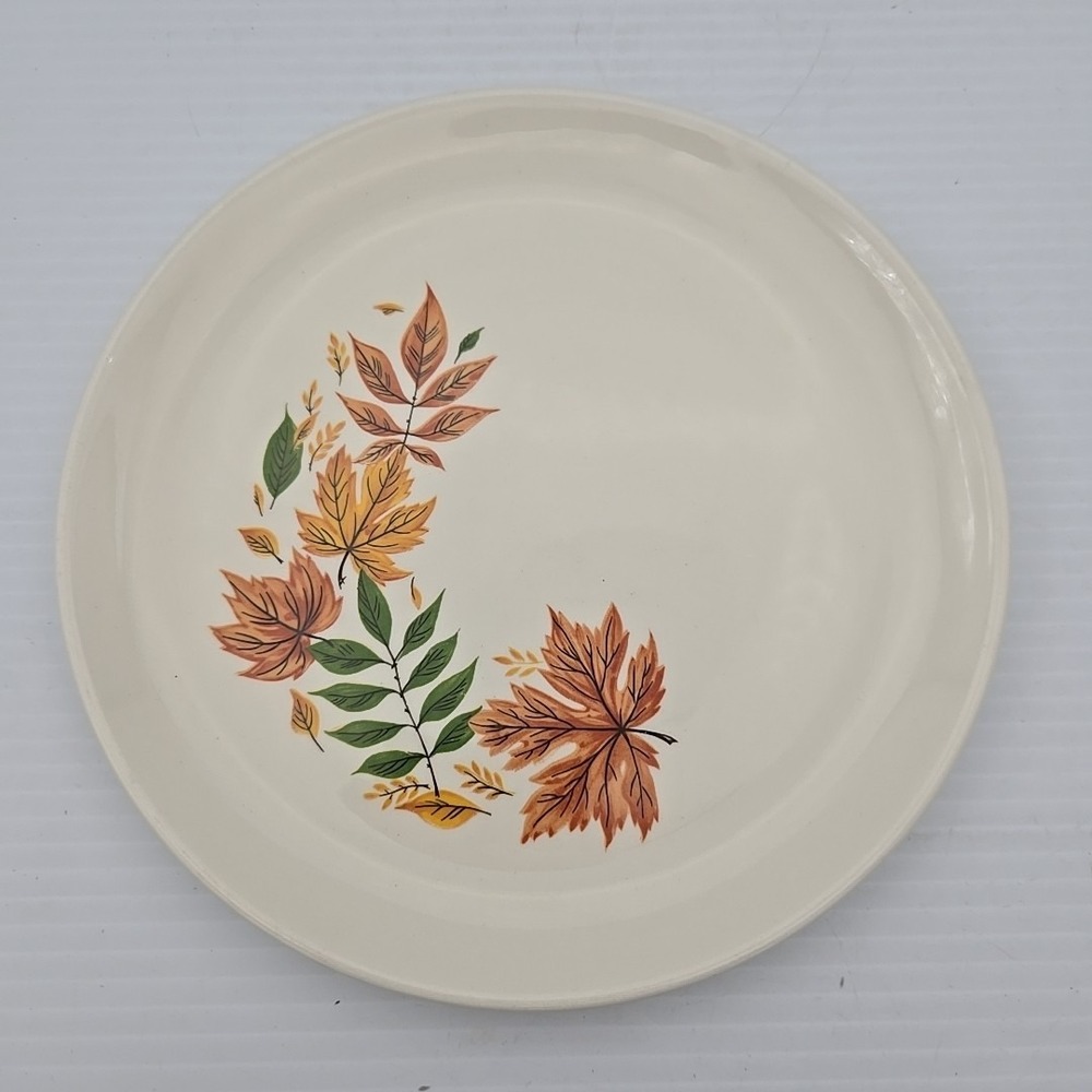 Salem Autumn Leaves‎ Fall 7" Salad Plate